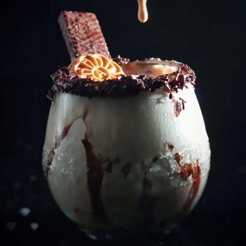 Batido de helado 