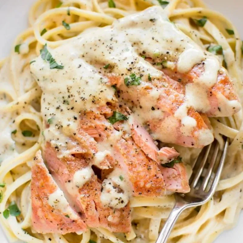 Pasta con Pescado