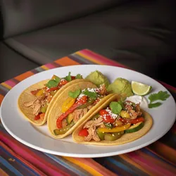 Taco de Cerdo y Vegetales