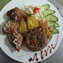 Masa de Cerdo Frita a la Criolla