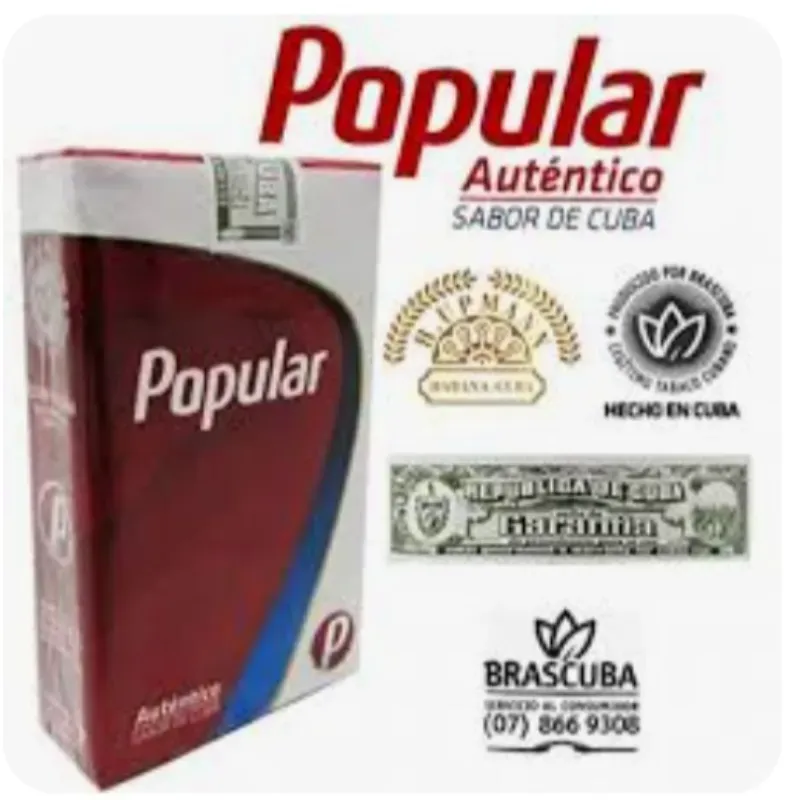 Popular Rojo( 20 cigarrillos)