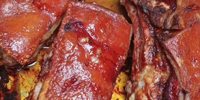 Costilla de Cerdo Asado con salsa BBQ 420g