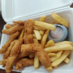 Fajitas de Pechuga de pollo empanadas