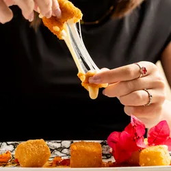 Queso Frito a la Cubana 