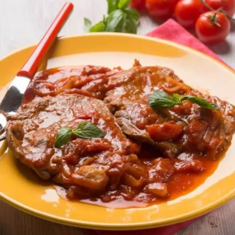 Bistec Marino en Cazuela