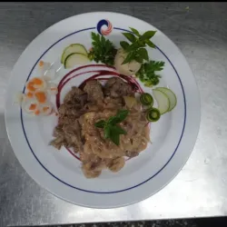 Bistec Marino Encebollado