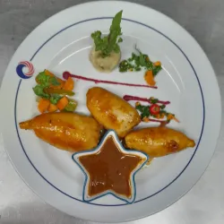 Calamares Rellenos C/Jamón y Queso 