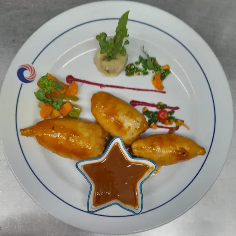 Calamares Rellenos C/Jamón y Queso 
