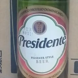 Cerveza Presidente Bot. 
