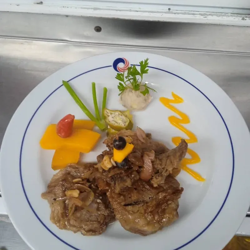 Chuleticas de Cerdo C/Salsa BBQ
