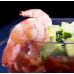 Coctel de Camarones y Pulpo