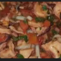 Coctel Mixto Pescado y Pulpo