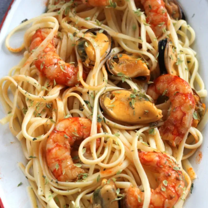 Espaguetis Frutti Di Mare