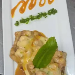 Filete de pescado "al Cayo" al estilo Poseidòn