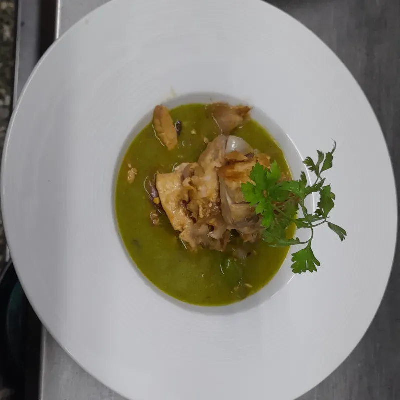 Filete de Pescado en Salsa Verde