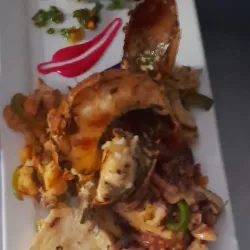 Mariscada al Estilo Poseidon.