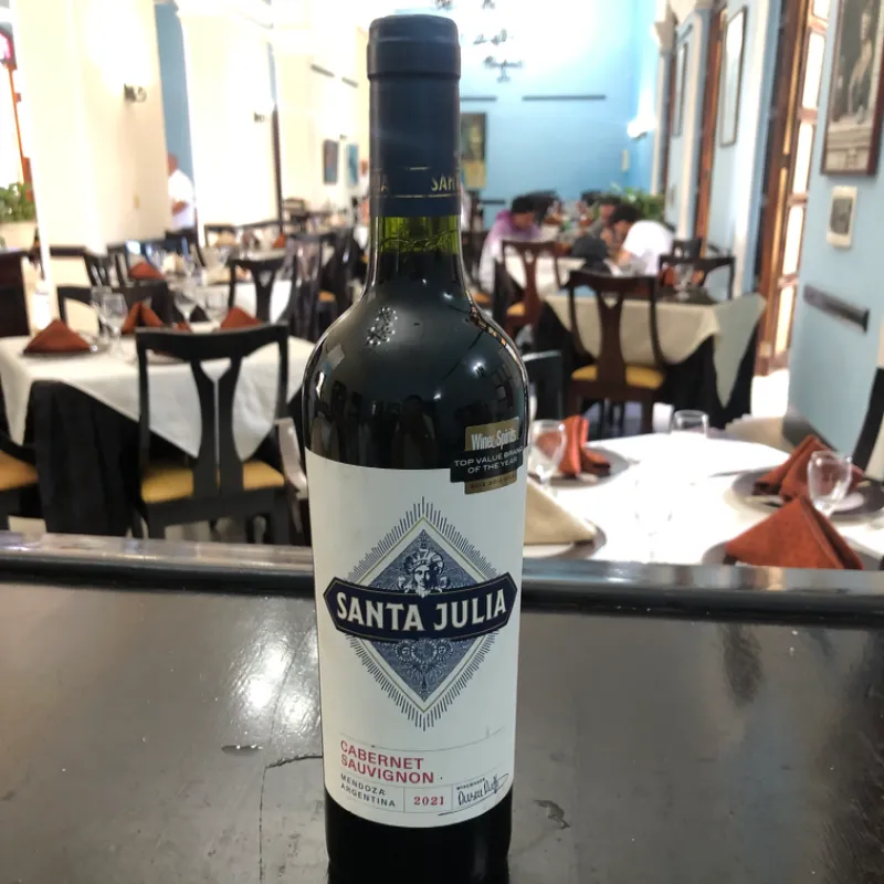 Tinto Santa Julia Cabernet Sauvignon