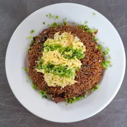 Arroz frito (Pollo)