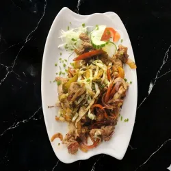 Fajitas de cerdo