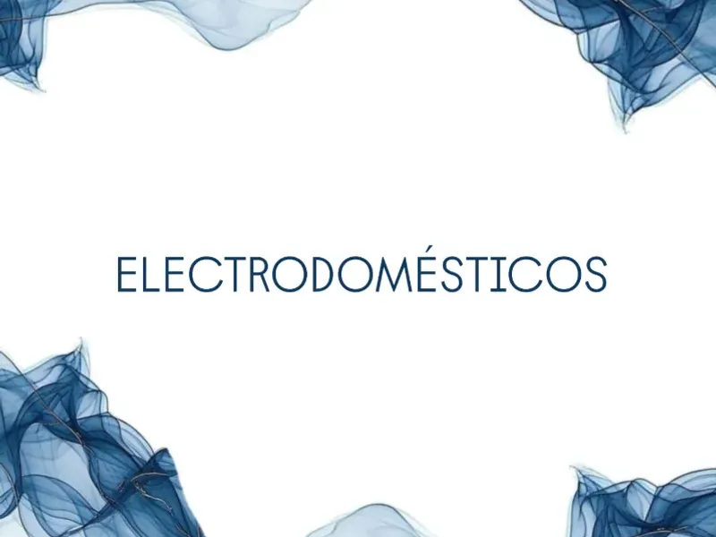 ELECTRODOMÉSTICOS