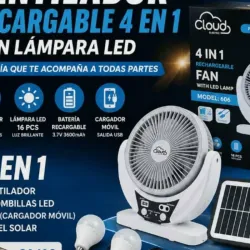 Ventilador recargable cloud
