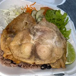 Filete de pescado grillé