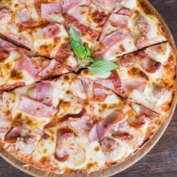 Pizza jamón pequeña