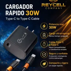 Cargador Rápido Tipo C
