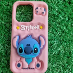 IPhone 13-14-15 Pro Engomado Popsoker Stitch