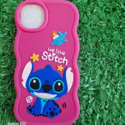 IPhone 14, 15 Plus Engomado Stitch