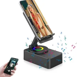Soporte para mesa + power bank + bocina