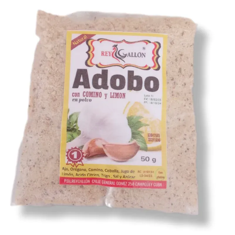 Adobo con comino y limón (50 g) 🍋