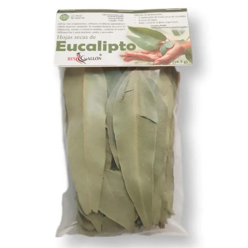 Hojas secas de Eucalipto (20 g)