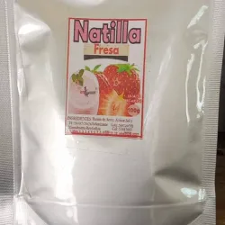 Natilla de fresa 🍓 (100 g)