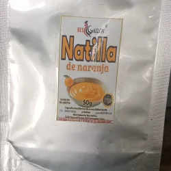 Natilla de naranja 🍊 (50 g)