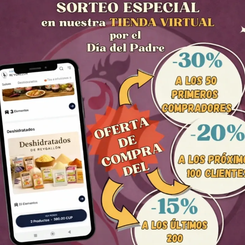 🎉OFERTA POR EL DÍA DE LOS PADRES 🎊