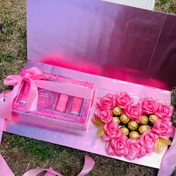 Caja Perfumes y Bombones 