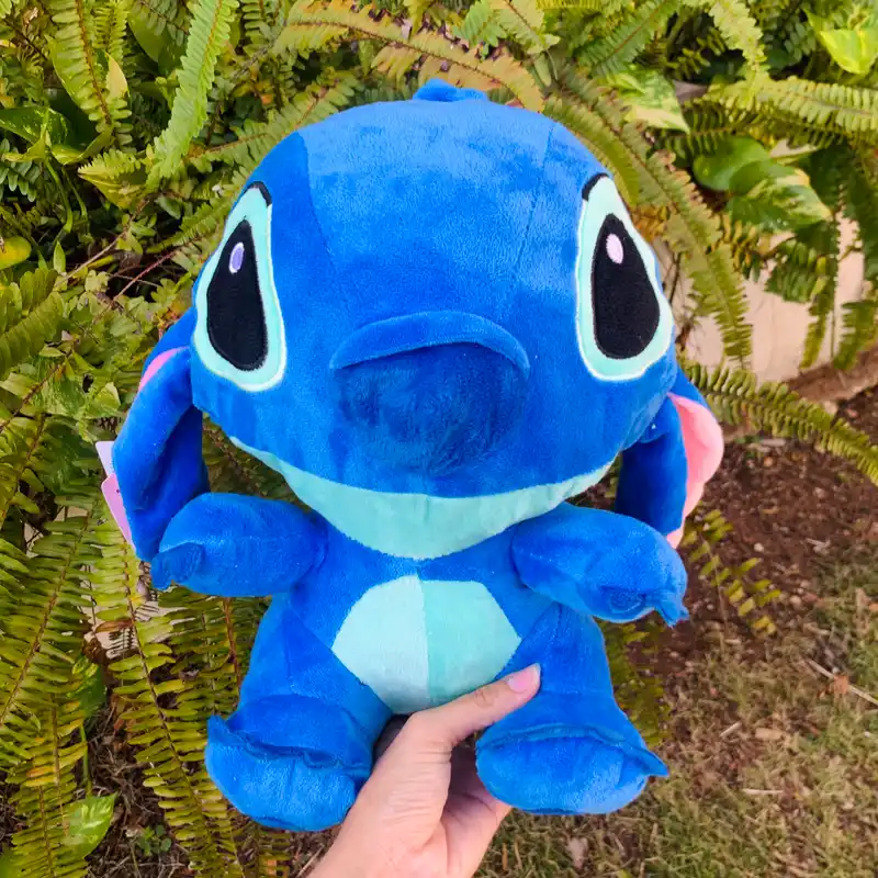 Peluche Stitch azul 