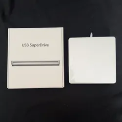 Apple USB SuperDrive NUEVO – Lector/Grabador CD/DVD Original (Sellado)
