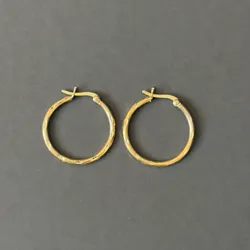 Aretes Argolla Plata 925 Baño Dorado – Hoop Earrings