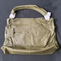 Bolso FranklinCovey Nuevo Tipo Cuero – Elegante Ejecutivo Color Verde Oliva