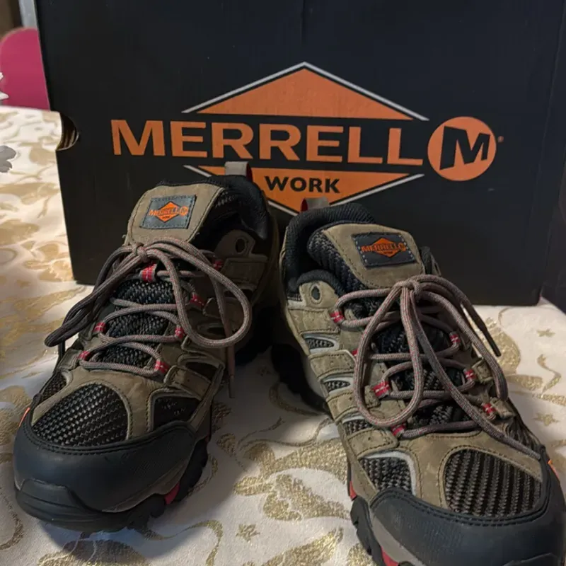 Botas Merrell Work originales- Hombre talla 8.5 - Nuevas con caja