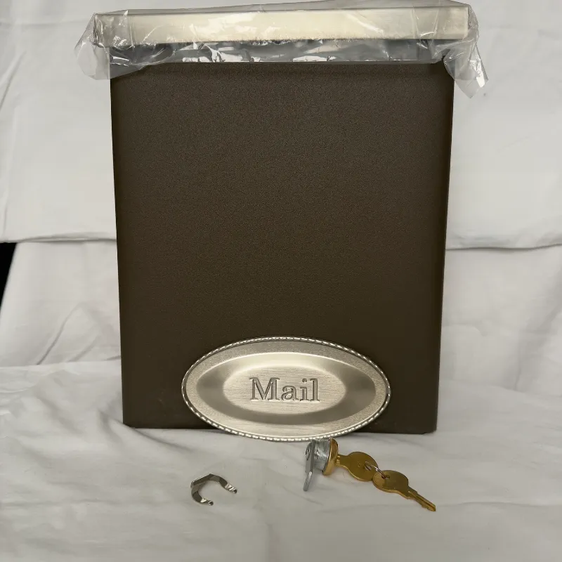 Buzón de pared con llave – Gibraltar Mailboxes (Nuevo en caja)