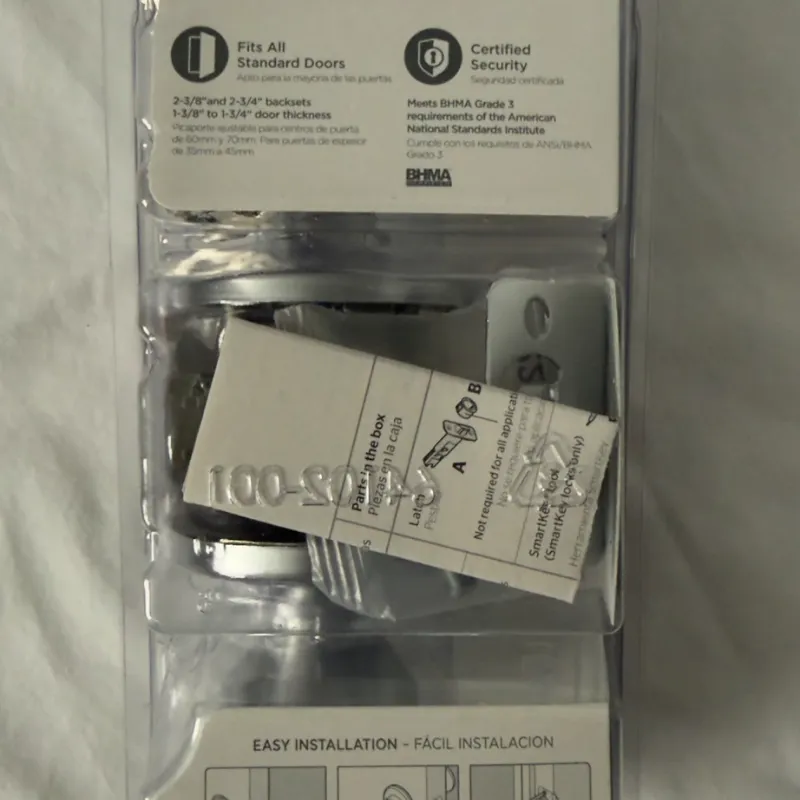 Cerradura Kwikset Nueva con Llave (Keyed Entry) – Acabado Níquel Satinado