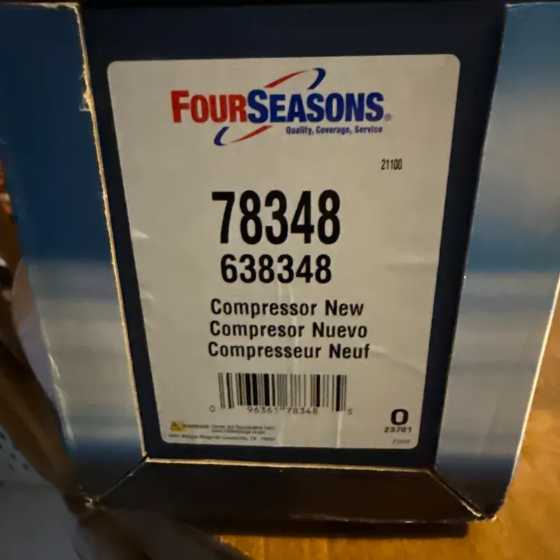 Compresor A/C Four Seasons 78348 Nuevo - Aire Acondicionado