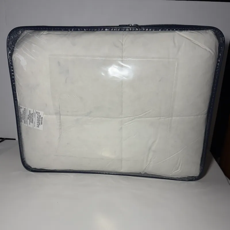 Edredón King de Plumas (Goose Down) NUEVO – 100% Algodón – Tipo Hotel