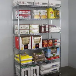 Estante HDX Comercial de 6 Niveles 48” x 18” x 72” Nuevo en Caja