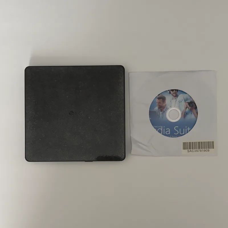 LG Ultra Slim Portable DVD Writer GP63EX70 Externo USB para Windows y Mac -Nuevo-