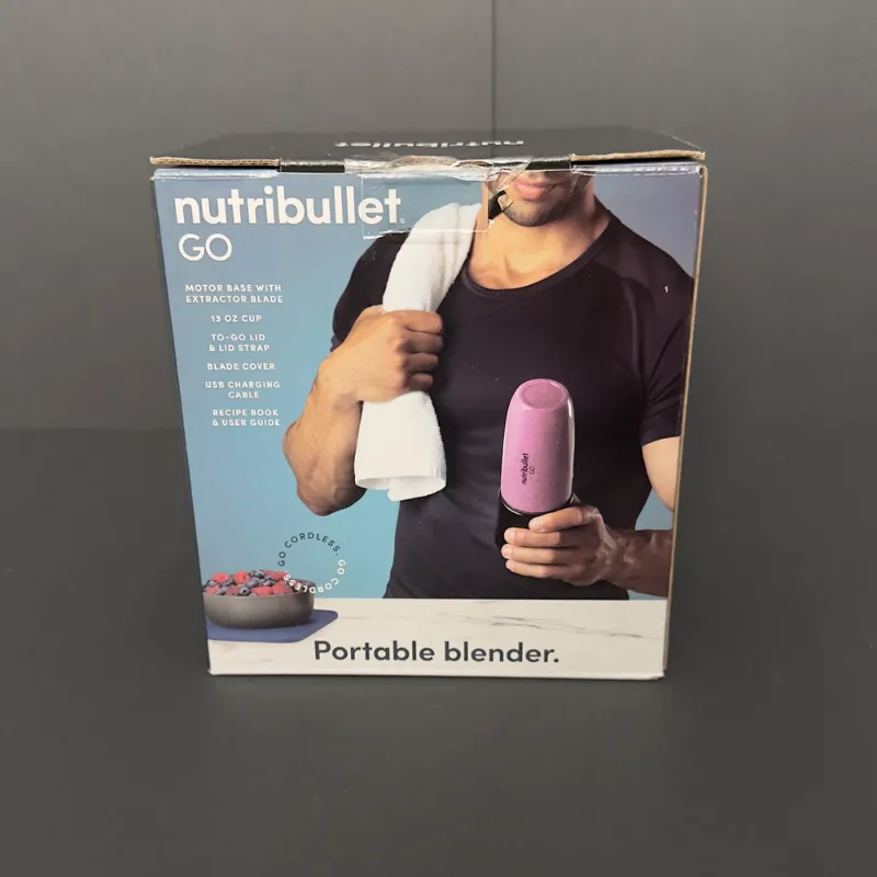 Nutribullet GO Portable Blender Nueva Sellada Recargable USB