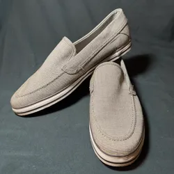 Zapatos Slip-On Hombre Robert Wayne Talla 9 Nuevos – Casual Elegante Beige